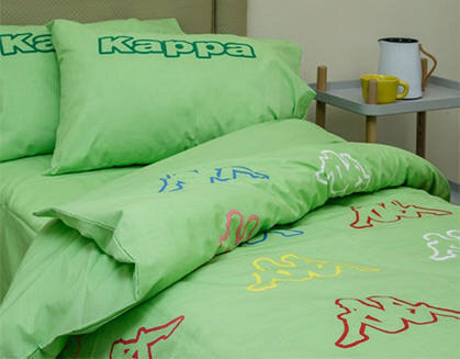 Homeline Semi Double Set 917 Kappa Green 180x260cm Homeline Semi Double Set 917 Kappa Green 180x260cm