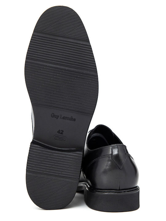 Leder Herren Freizeitschuhe Schwarz