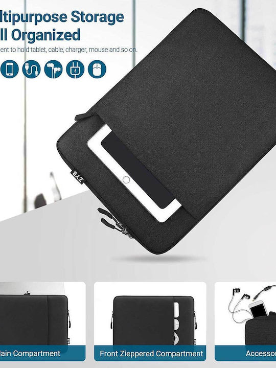 ZYB Αδιάβροχη Θήκη για Laptop 15.6" σε Μαύρο χρώμα 1000-42210092
