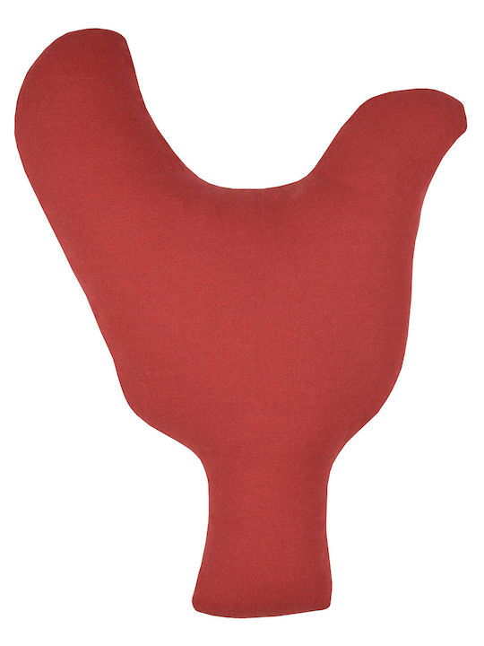 Kinder Wurfkissen S-f Tom Rot 40x32cm