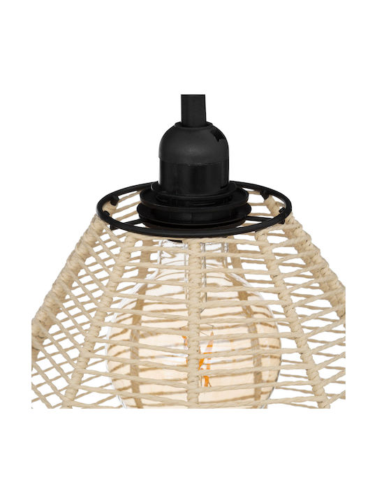 Stehleuchte H149.5cm. mit Fassung für Lampe E27 Schwarz