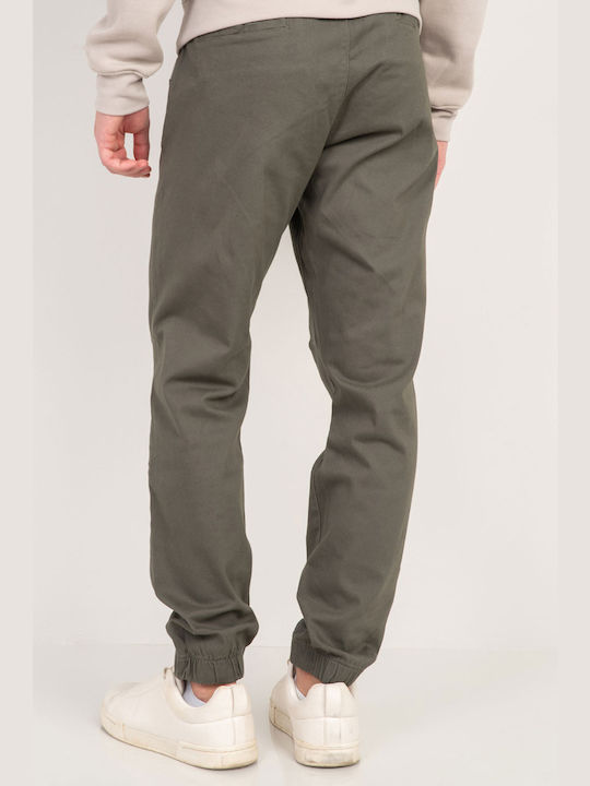 Rebase Men's Trousers Chino Khaki