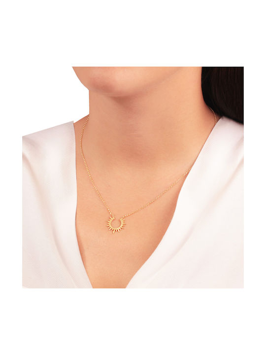 Abadianakis Necklace from Gold Plated Silver