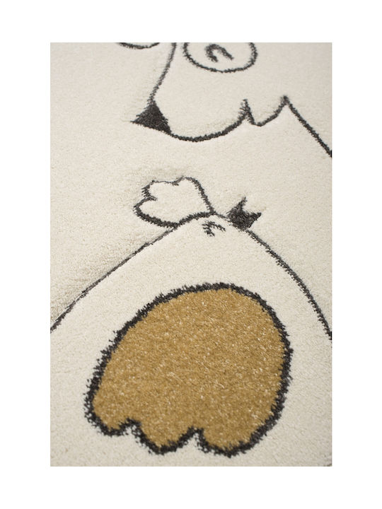 Viokarpet Yolo Kids Rug Alb 140x200cm