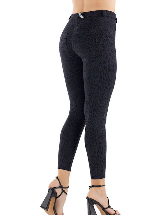 Freddy Frauen Gekürzt Leggings Gray