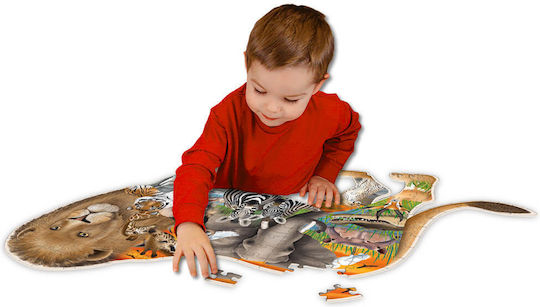 Puzzle pentru Copii Safari pentru 5+ ani+ Ani 200buc The Learning Journey