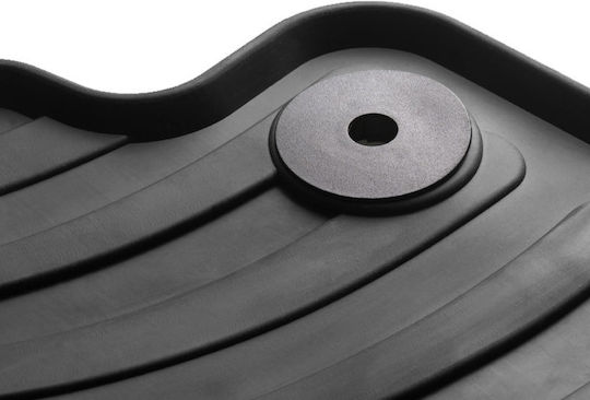 Gledring Set of Front and Rear Mats 4pcs for Skoda Karoq 2017 Black