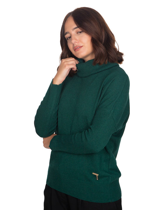 Vera Women's Blouse Long Sleeve Green