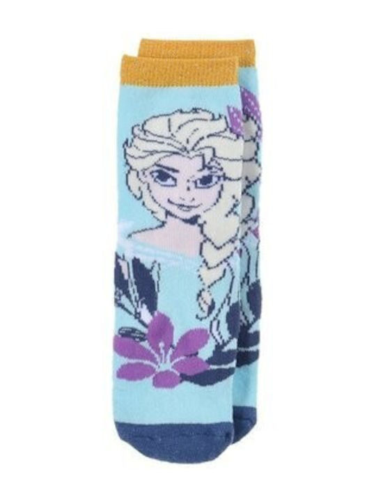 Disney Παιδικές Κάλτσες Αντιολισθητικές Frozen Γαλάζιες Disney Παιδικές Κάλτσες Αντιολισθητικές Frozen Γαλάζιες