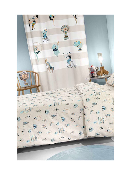 Saint Clair Kids Grommet Top Curtain Beige 160x240cm