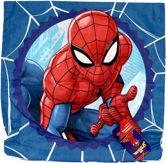 Marvel Детски Декоративен Калъф За Възглавница Син 40x40см