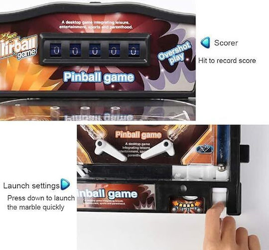 Tabletop Pinball Super Pirball Pentru Vârsta 3+