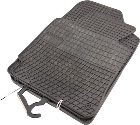 Frogum Set of Front and Rear Mats 4pcs for Hyundai Elantra 2010 Black