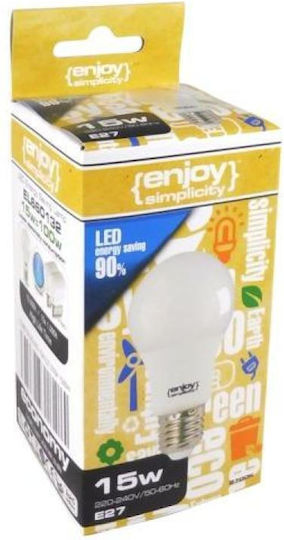 Elvhx LED Bulb 13W 115mm for Socket E27 and Shape A60 Natural White 1500lm