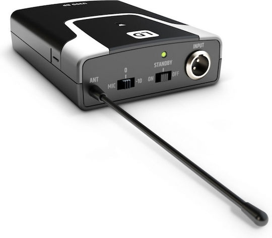 LD Systems U306 BPL Ασύρματο Πυκνωτικό Μικρόφωνο Πέτου, Clip On, Ζώνης για Φωνητικά σε Πράσινο Χρώμα