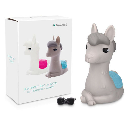 Navaris Led Παιδικό Διακοσμητικό Φωτιστικό Night Light Alpaca Design