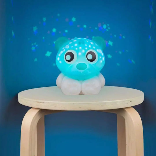 Playgro Lampă de proiecție pentru copii Goodnight Bear cu Proiecție de Desene Verde
