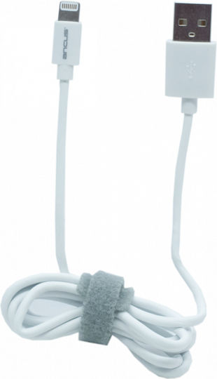 Ancus USB to Lightning Cable White 1m (5210029020865)