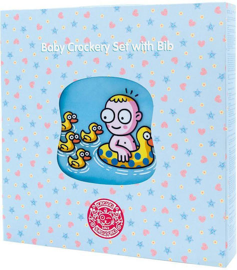 Laken Feeding Set Katuki Saguyaki Sweet Summer made of Melamine 5pcs