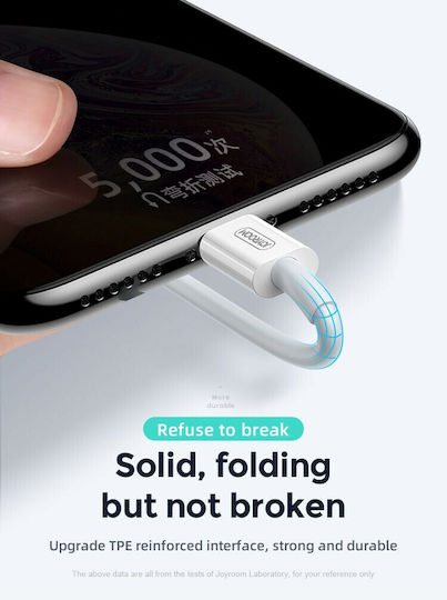 Joyroom Ben Series PD USB-C to Lightning Cable White 1.2m (S-M420)