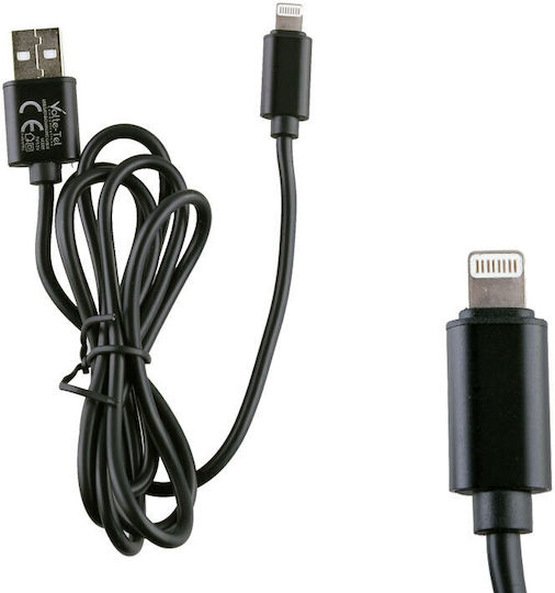 Volte-Tel USB-A to Lightning Cable Μαύρο 1.2m 8185762