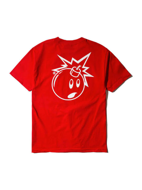 Simple Adam T-shirt Κόκκινο