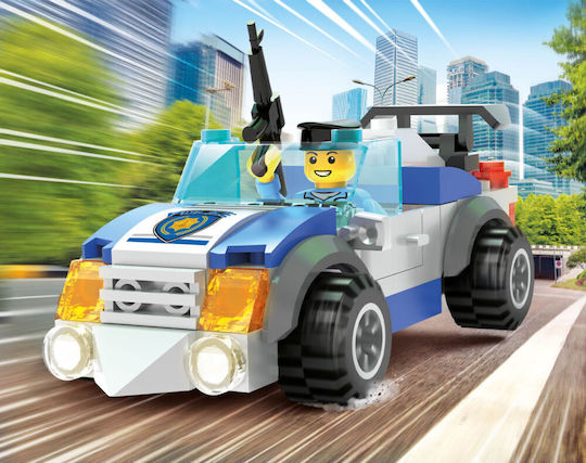 Blocki Τουβλάκια MyPolice 2 in 1 για 6+ Ετών 85τμχ