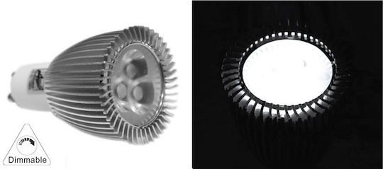 Adeleq LED Bulb 6W 71mm for Socket GU10 and Shape MR16 Cool White 430lm