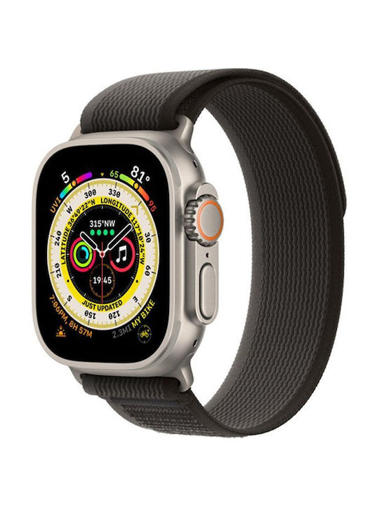 Volte-Tel Лента за носене Black (Apple Watch Ultra 49mmApple Watch 42/44/45/49mm)