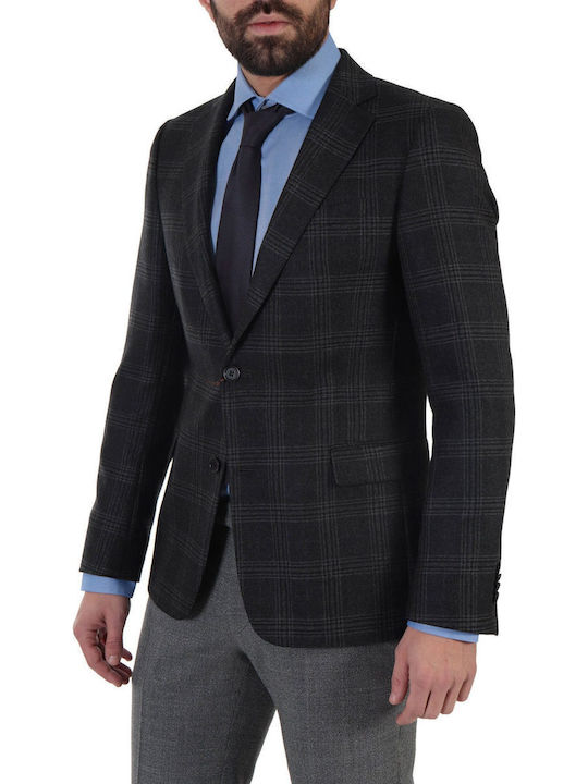 Men's Winter Suit Jacket Gray