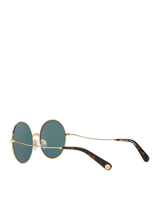 Michael Kors Kendall II Women's Sunglasses with Gold Metal Frame MK5017 10244Z