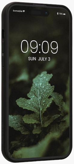 KWmobile Natural Back Cover Wooden Brown (iPhone 15 Plus)