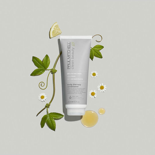 Paul Mitchell Clean Beauty Балсам За Коса Scalp Therapy Хидратация Троене И Укрепване На Обем 250ml