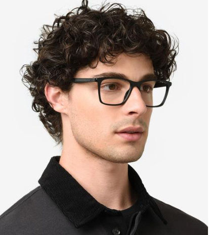 Boss Herren Acetat Brillengestell Schwarz 1582807