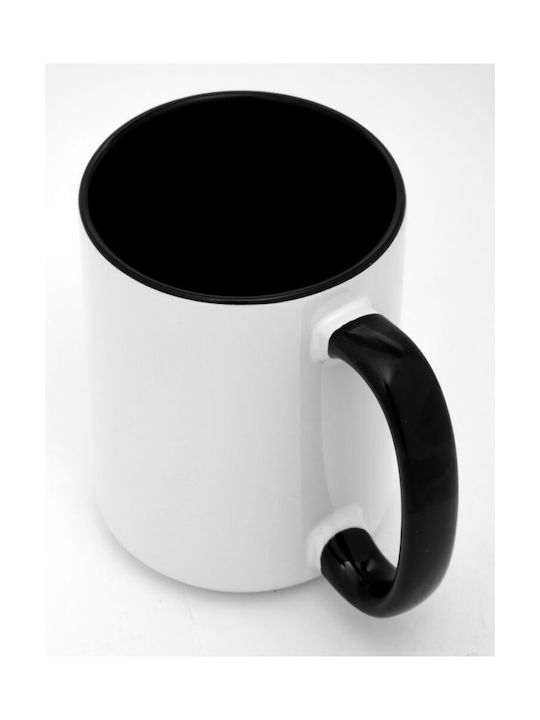 Koupakoupa Caution, Angry Gamer! Ceramic Cup Black 450ml