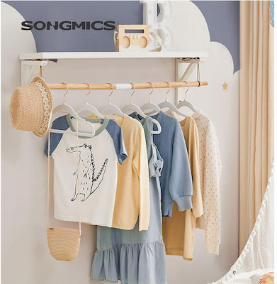 Songmics Kinderkleiderbügel Weiß CRF027W01 50Stück