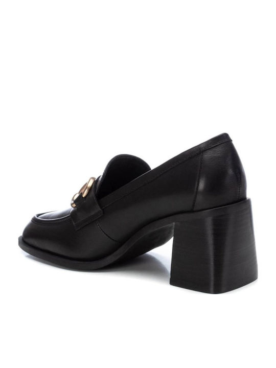 Leder Pumps Piel Negro