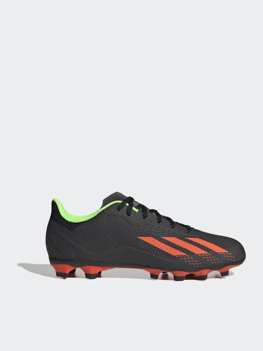 adidas X Speedportal4 Football Shoes with Cleats Core Black / Solar Red / Solar Green