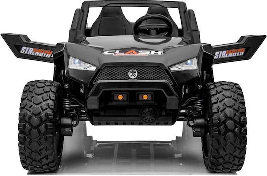 ATV Storm Doppelsitzer mit Fernbedienung 24 Volt Schwarzes Kinderfahrzeug für 3+ Jahre