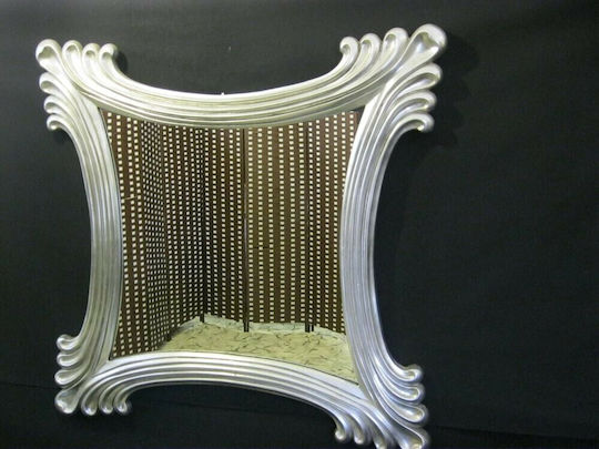 Epiplo-Fos 0200008 Wandspiegel Rechteckig Silber 140x140cm