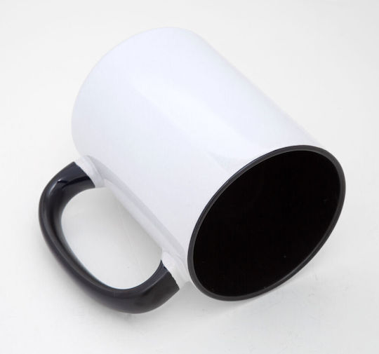 Koupakoupa Hello Mug Ceramic Black 450ml