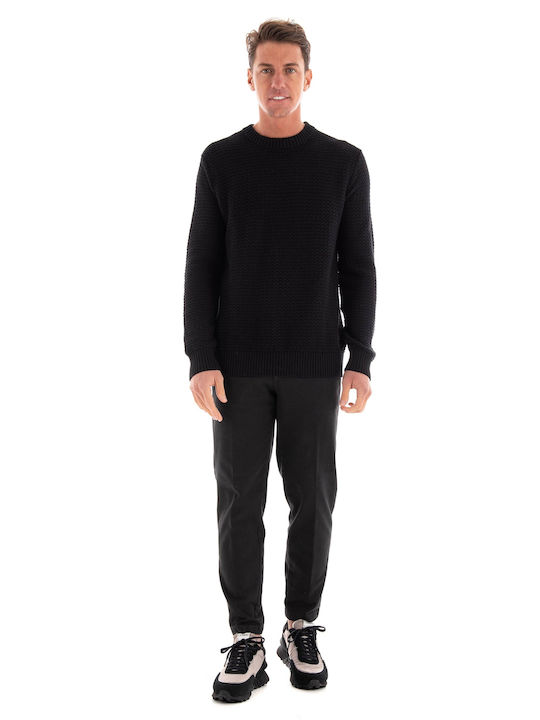 Selected Men's Long Sleeve Sweater Black