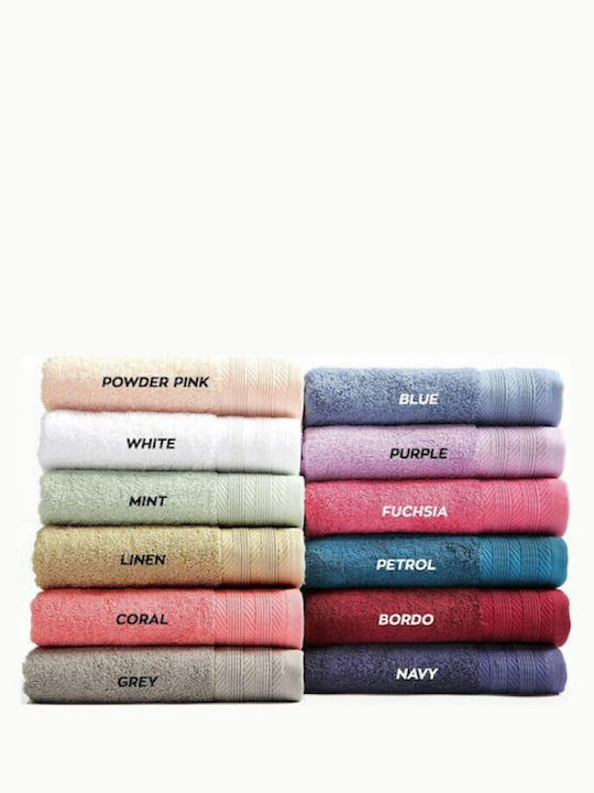 Nef-Nef Homeware Handtuch 30x50εκ. Purple Gewicht 550gr/m²