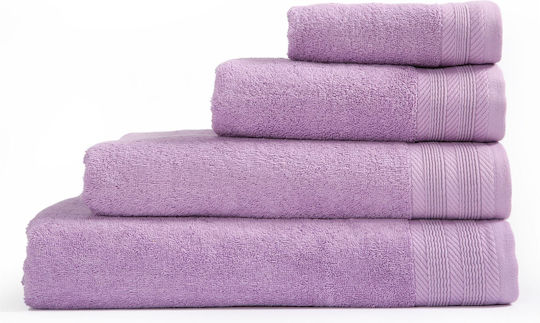 Nef-Nef Homeware Hand Towel 30x50cm Purple Weight 550gr/m²