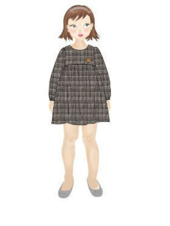 Funky Children's Dress Gray