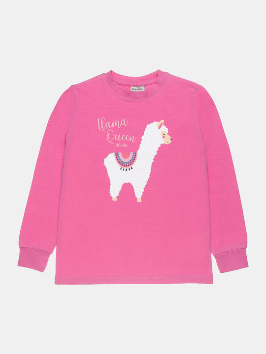 Alouette Kinder Schlafanzug Winterlich Baumwoll Rosa Alouette Kinder Schlafanzug Winterlich Baumwoll Rosa