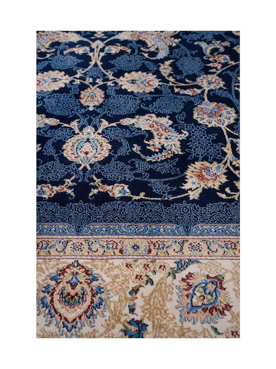 Viokarpet Sarouk Rug Rectangular Blue