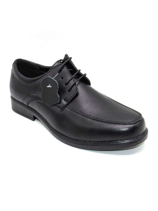 Alta Moda Leder Herren Freizeitschuhe Schwarz