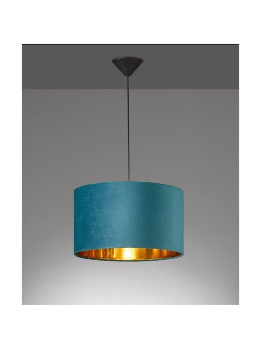 Fischer Honsel Aura Pendant Light Suspension for Socket E27 Turquoise