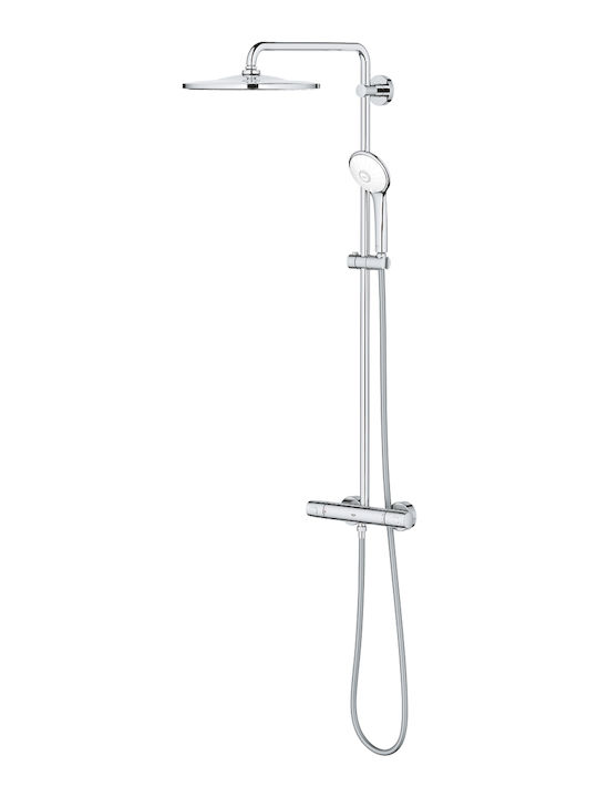 Grohe Euphoria Duschsäule mit Armatur Silber